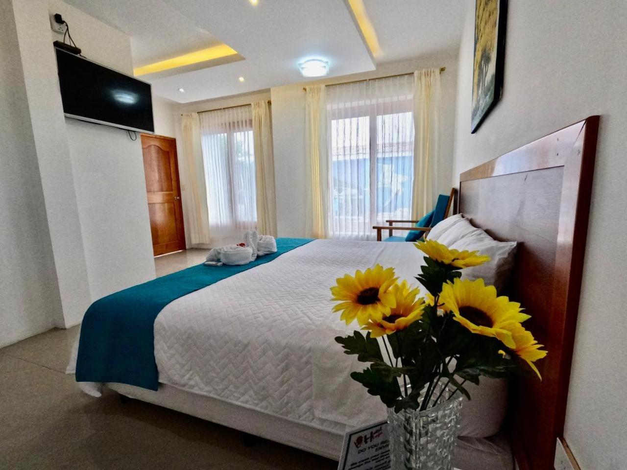 Galapagos Isabela Hotel Loja 푸에르토빌라밀 객실 사진